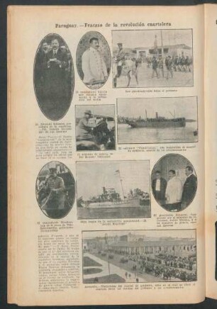 Paraguay.- Fracaso de la revolución cuartelera