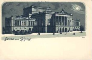 Gruss aus Leipzig: das Neue Theater