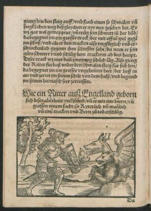 Wie ein Ritter auß Engelland geborn ...