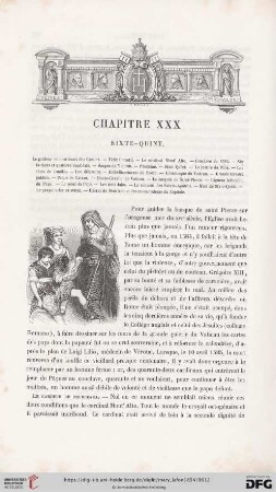 Chapitre XXX: Sixte-Quint