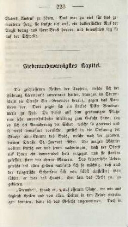 Siebenundzwanzigstes Kapitel