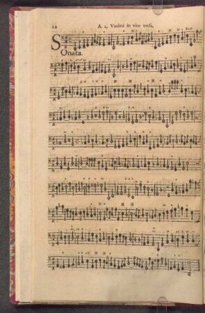 Sonata, à doi Violini. vice versa.