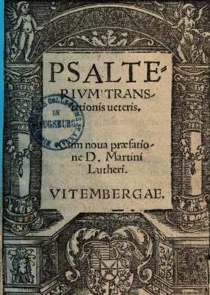 Psalterium translationis veteris