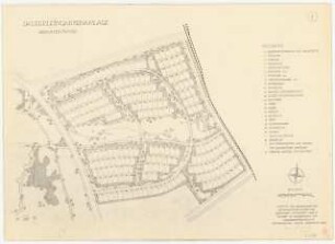 Dauerkleingartenanlagen: Grundriss 1:1000