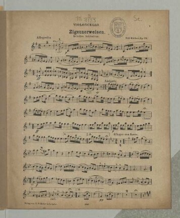 Violoncello.