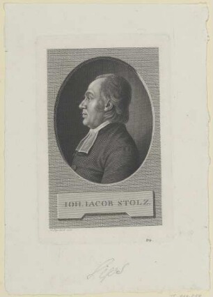 Bildnis des Ioh. Iacob Stolz
