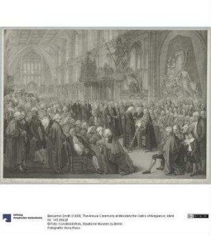 The Annual Ceremony at Ministery the Oaths of Allegiance
