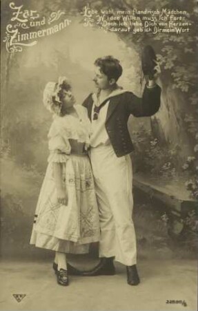 Zar und Zimmermann. - Lebe wohl, [...]