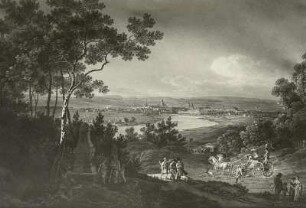Blick auf Dresden