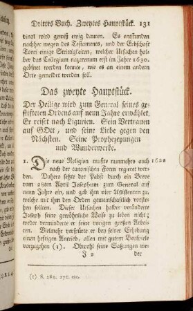 Das zweyte Hauptstück.