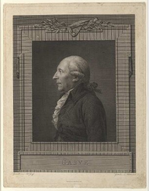 Bildnis des Christian Garve