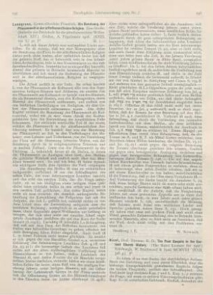 197-198 [Rezension] Lundgreen, Friedrich, Die Benutzung der Pflanzenwelt in der alttestamentlichen Religion. Eine Studie