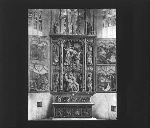 Tiefenbronn: Kirche St. Maria Magdalena (Hochaltar von Hans Schüchlin, 1469)