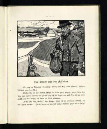 ¬Der¬ Bauer und der Schinken