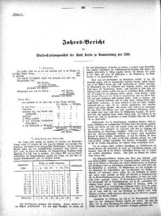 Anlage: Anlage D. Jahres-Bericht der Waisen-Erziehungsanstalt der stadt Berlin zu Rummelsburg pro 1880