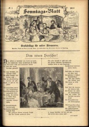 Ausgabe vom Sonntag, den 02. Januar 1910.