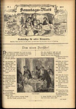 Ausgabe vom Sonntag, den 02. Januar 1910.