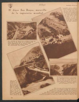El dique San Roque, maravilla de la ingeniería mundial