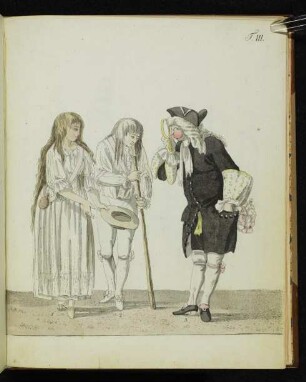 "3. Tafel" Quacquero mit Bettlerpaar