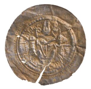 Münze, Brakteat, Pfennig, 1215 - 1217