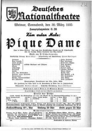 Pique Dame