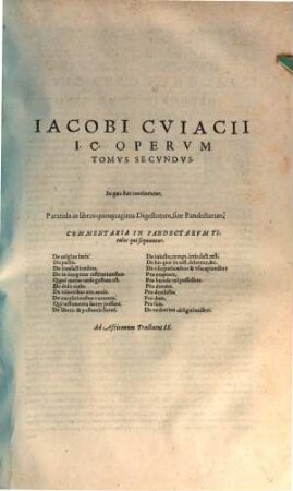 Opera, quae de jure fecit, 2