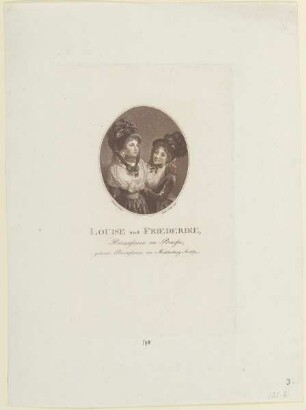 Doppelbildnis der Louise und Friederike von Preussen