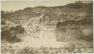 Geologischer Aufschluß, Sambaquí Cabecuda bei Laguna, Sta. Catharina