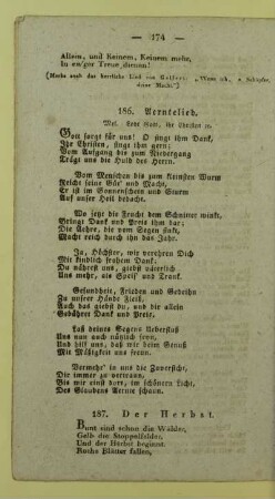 186. Aerntelied