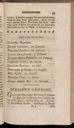 Anno 1702. mortui sunt.
