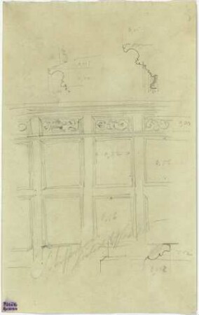 Schifferhaus in Lübeck, Kassettendecke