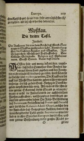 Moßkau. Die dritte Tafel.