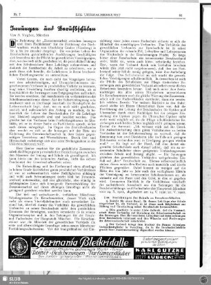 Innungen und Berufsschulen