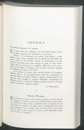 Crónica