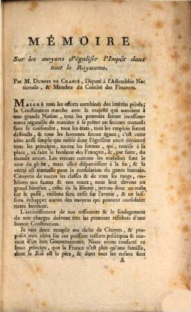 Vues patriotiques d'un laboureur