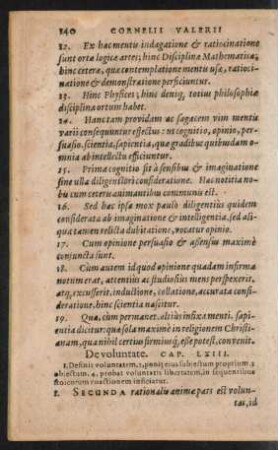 De voluntate. Cap. LXIII.