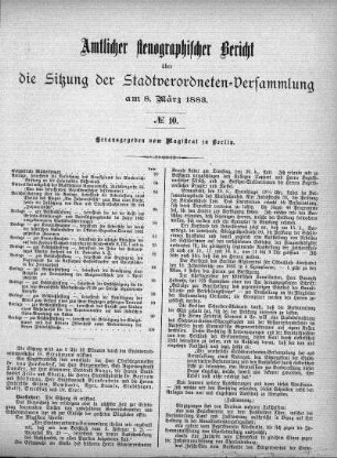 Nr. 10, 8. März 1883