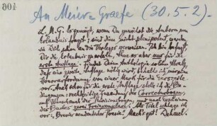 Brief an Julius Meier-Graefe