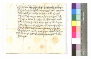 Eberhard von Neydeck: Schuldbrief.