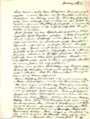 Korrespondenz von Helmuth Karl Bernhard von Moltke an Marie von Moltke