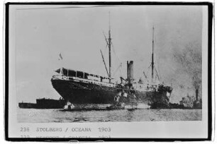 Oceana (1890), Hapag.- Hamburg-Amerikanische Packetfahrt-Actien-Gesellschaft, Hamburg, Hapag-Lloyd AG, Hamburg
