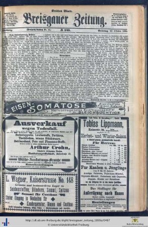 22.10.1899 (Drittes Blatt)