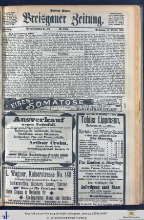 22.10.1899 (Drittes Blatt)