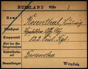 Rosenthal, Ludwig - Roth, August