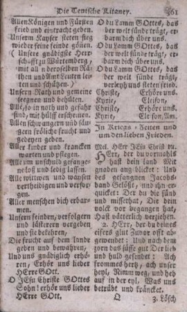 In Kriegs-Zeiten und um den lieben Frieden.