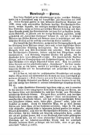 XVII. Newburgh - Parma.