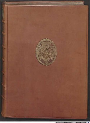 Fürstlicher Baumeister, Oder: Architectura Civilis : Wie Grosser Fürsten und Herren Palläste, mit ihren Höfen, Lust-Häusern, Gärten, Grotten, Orangerien, und anderen darzu gehörigen Gebäuden füglich anzulegen, und nach heutiger Art auszuzieren ; Zusamt den Grund-Rissen und Durchschnitten, auch vornehmsten Gemächern und Säälen eines ordentlichen Fürstlichen Pallastes, 2. Welcher Eines Königlichen Pallastes General-Prospect, Grund und Aufzug, sammt den vornehmsten Gemächern, Lust-Brunnen, Garten- und Lust-Gebäuden [et]c. vorstellet