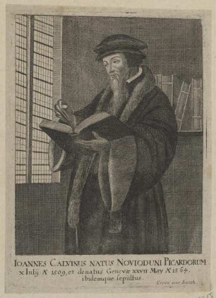 Bildnis des Ioannes Calvinus