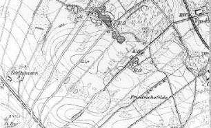 Schöpstal-Kunnersdorf. Windmühle bei Friedrichsfelde, aus: Meßtischblatt, Sekt. Horka, 1886