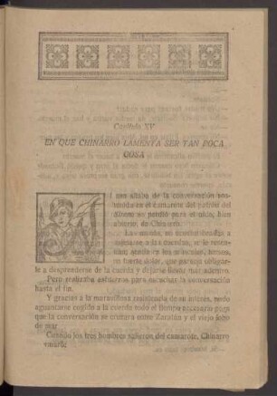 Capítulo XV - En que Chinarro lamenta ser tan poca cosa